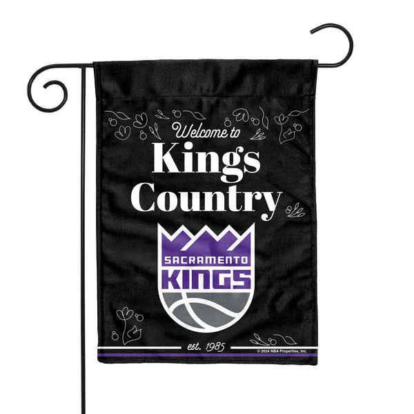 Sacramento Kings Double Sided Garden Flag