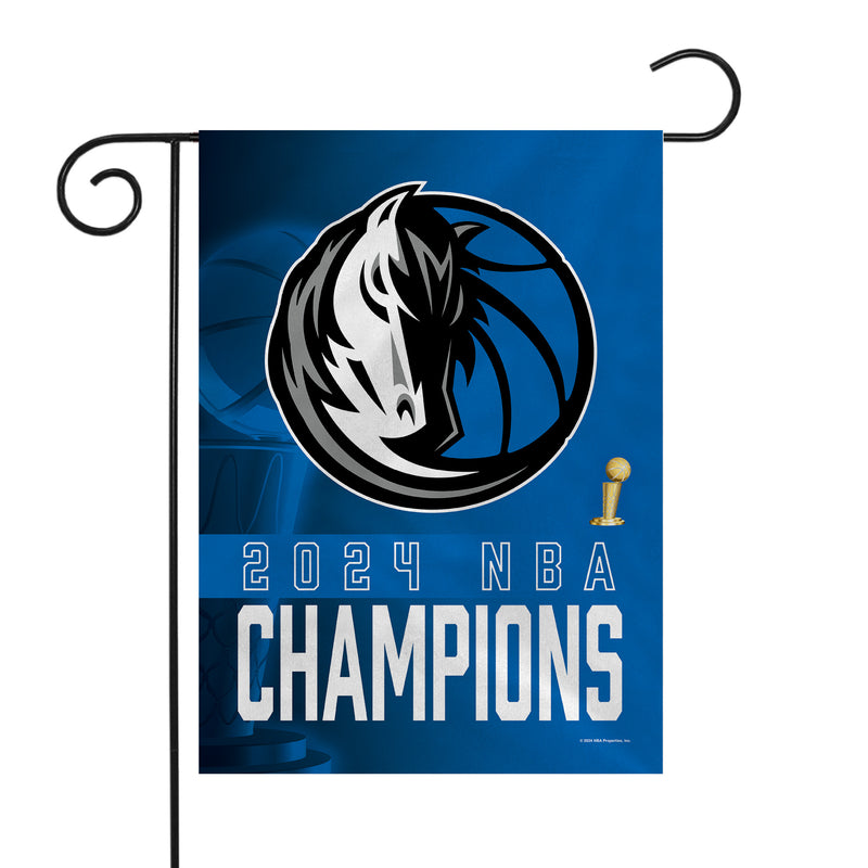 Dallas Mavericks 2024 NBA Champions Garden Flag