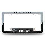 Los Angeles Kings Personalized All Over Chrome License Plate Frame
