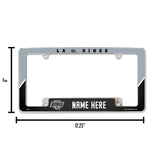 Los Angeles Kings Personalized All Over Chrome License Plate Frame
