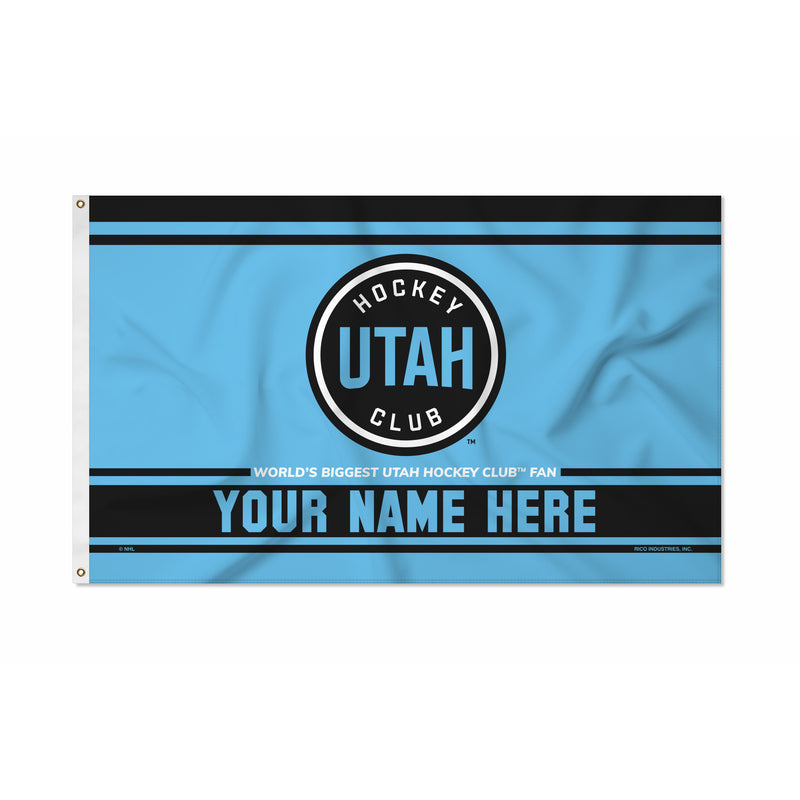 Utah Hockey Club Personalized Banner Flag (3X5')