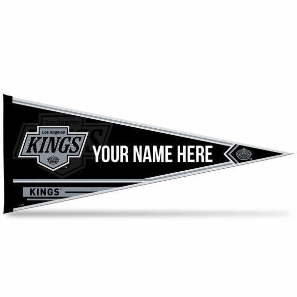 La Kings Soft Felt 12" X 30" Personalized Pennant