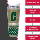 North Carolina-Charlotte 49ers Personalized 24-Oz Hinged Lid Tumbler