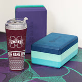 Mississippi State Bulldogs Personalized 24-Oz Hinged Lid Tumbler