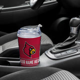 Louisville Cardinals Personalized 24-Oz Hinged Lid Tumbler