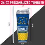 Morehead State Eagles Personalized 24-Oz Hinged Lid Tumbler