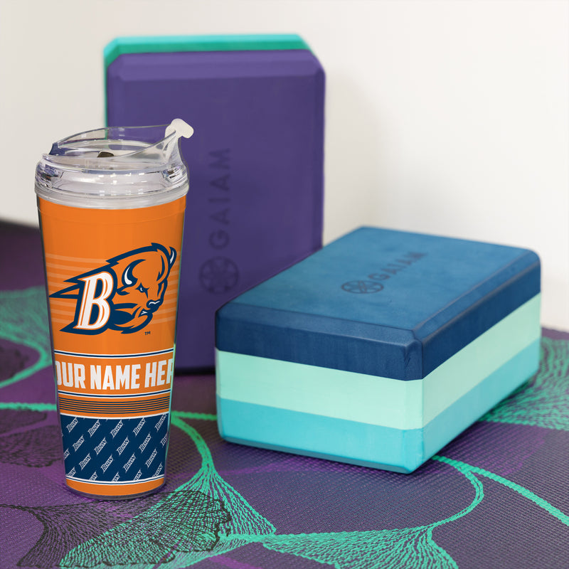 Bucknell Bison Personalized 24-Oz Hinged Lid Tumbler