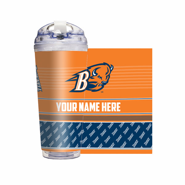 Bucknell Bison Personalized 24-Oz Hinged Lid Tumbler