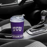 TCU Horned Frogs Personalized 24-Oz Hinged Lid Tumbler