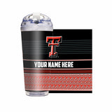 Texas Tech Red Raiders Personalized 24-Oz Hinged Lid Tumbler