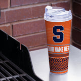 Syracuse Orange Personalized 24-Oz Hinged Lid Tumbler