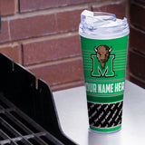 Marshall Thundering Herd Personalized 24-Oz Hinged Lid Tumbler