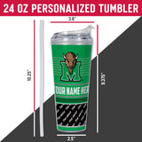 Marshall Thundering Herd Personalized 24-Oz Hinged Lid Tumbler