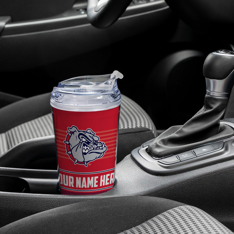 Gonzaga Bulldogs Personalized 24-Oz Hinged Lid Tumbler