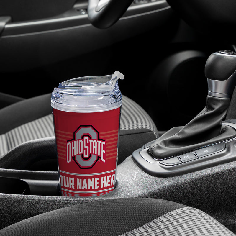 Ohio State Buckeyes Personalized 24-Oz Hinged Lid Tumbler