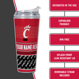 Cincinnati Bearcats Personalized 24-Oz Hinged Lid Tumbler