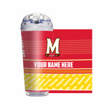 Maryland Terrapins Personalized 24-Oz Hinged Lid Tumbler