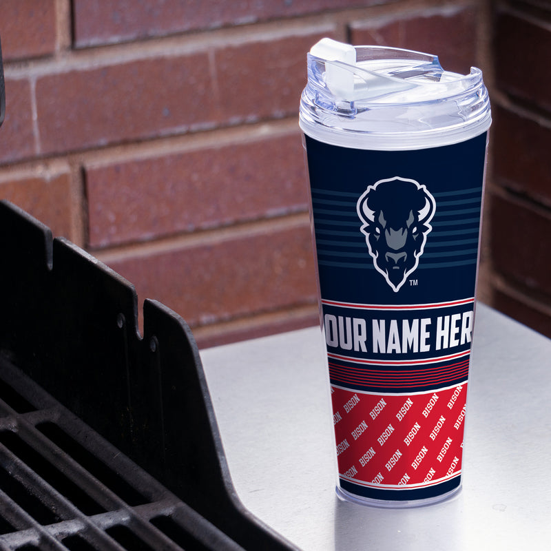 Howard Bison Personalized 24-Oz Hinged Lid Tumbler