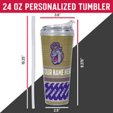 James Madison Dukes Personalized 24-Oz Hinged Lid Tumbler