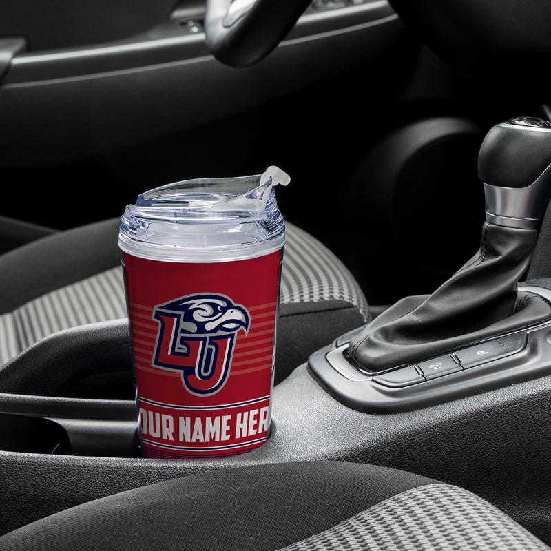 Liberty Flames Personalized 24-Oz Hinged Lid Tumbler