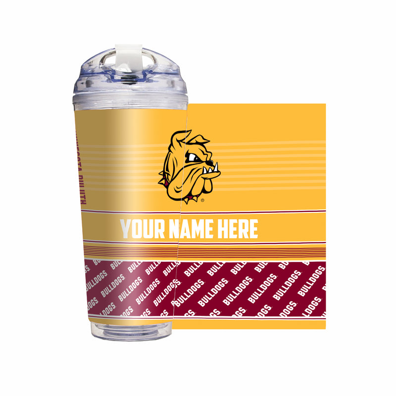 Minnesota-Duluth Bulldogs Personalized 24-Oz Hinged Lid Tumbler