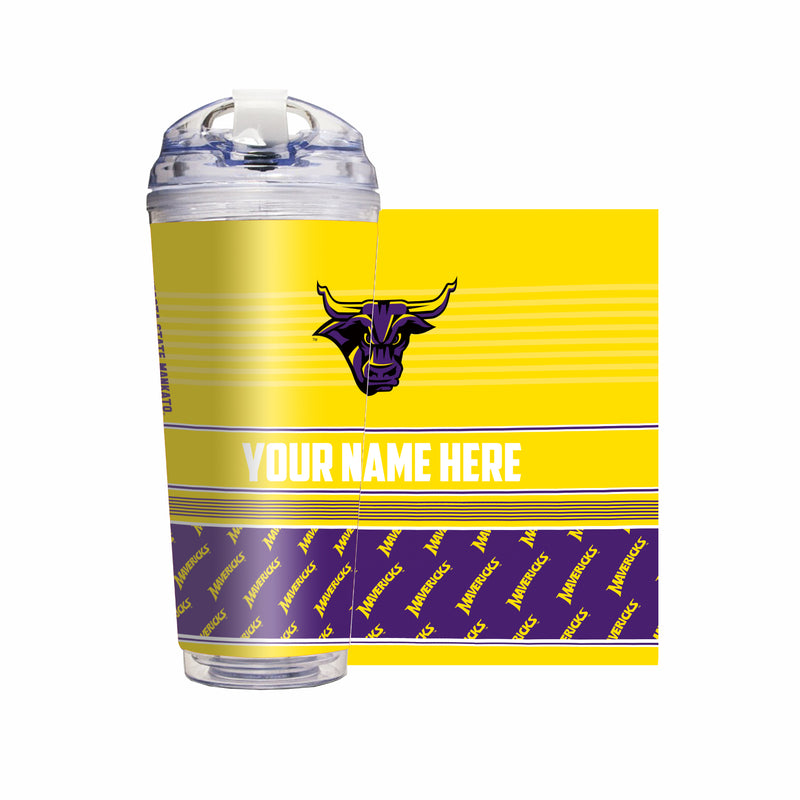 Minnesota State-Mankato Mavericks Personalized 24-Oz Hinged Lid Tumbler