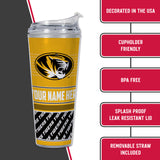 Missouri Tigers Personalized 24-Oz Hinged Lid Tumbler