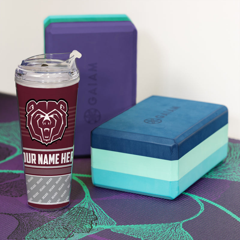 Missouri State Bears Personalized 24-Oz Hinged Lid Tumbler