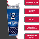 Creighton Bluejays Personalized 24-Oz Hinged Lid Tumbler