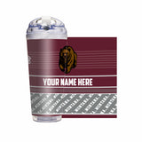 Montana Grizzlies Personalized 24-Oz Hinged Lid Tumbler