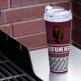 Montana Grizzlies Personalized 24-Oz Hinged Lid Tumbler