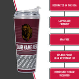 Montana Grizzlies Personalized 24-Oz Hinged Lid Tumbler