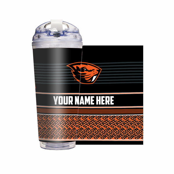 Oregon State Beavers Personalized 24-Oz Hinged Lid Tumbler