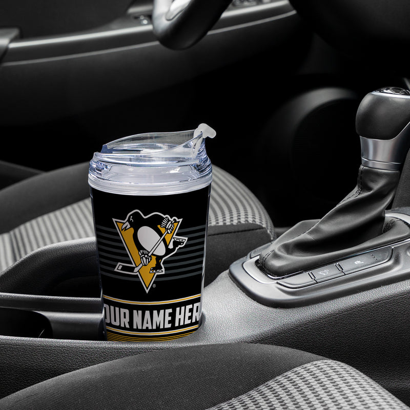 Pittsburgh Penguins Personalized 24-Oz Hinged Lid Tumbler