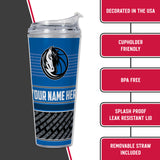 Dallas Mavericks Personalized 24-oz Hinged Lid Tumbler