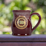 South Carolina Gamecocks 14-oz Two-Tone Tall Belly Mug, Handmade Large Ceramic Coffee Mug With Team Logo, Premium Deneen Pottery Made in USA