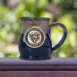 Chicago Bears 14-oz Two-Tone Tall Belly Mug, Handmade Large Ceramic Coffee Mug With Team Logo, Premium Deneen Pottery Made in USA