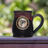 Atlanta Falcons 14-oz Two-Tone Tall Belly Mug, Handmade Large Ceramic Coffee Mug With Team Logo, Premium Deneen Pottery Made in USA