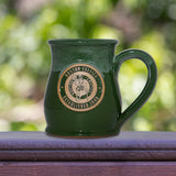 Boston Celtics 14-oz Two-Tone Tall Belly Mug, Handmade Large Ceramic Coffee Mug With Team Logo, Premium Deneen Pottery Made in USA