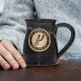 San Antonio Spurs 14-oz Two-Tone Tall Belly Mug, Handmade Large Ceramic Coffee Mug With Team Logo, Premium Deneen Pottery Made in USA