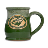 Minnesota Wild 14-oz Two-Tone Tall Belly Mug, Handmade Large Ceramic Coffee Mug With Team Logo, Premium Deneen Pottery Made in USA