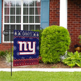 Giants - Ny Winter Snowflake Garden Flag