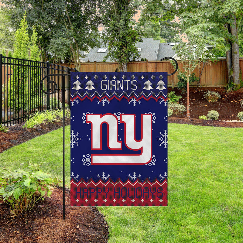 Giants - Ny Winter Snowflake Garden Flag
