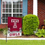 Temple University Garden Flag