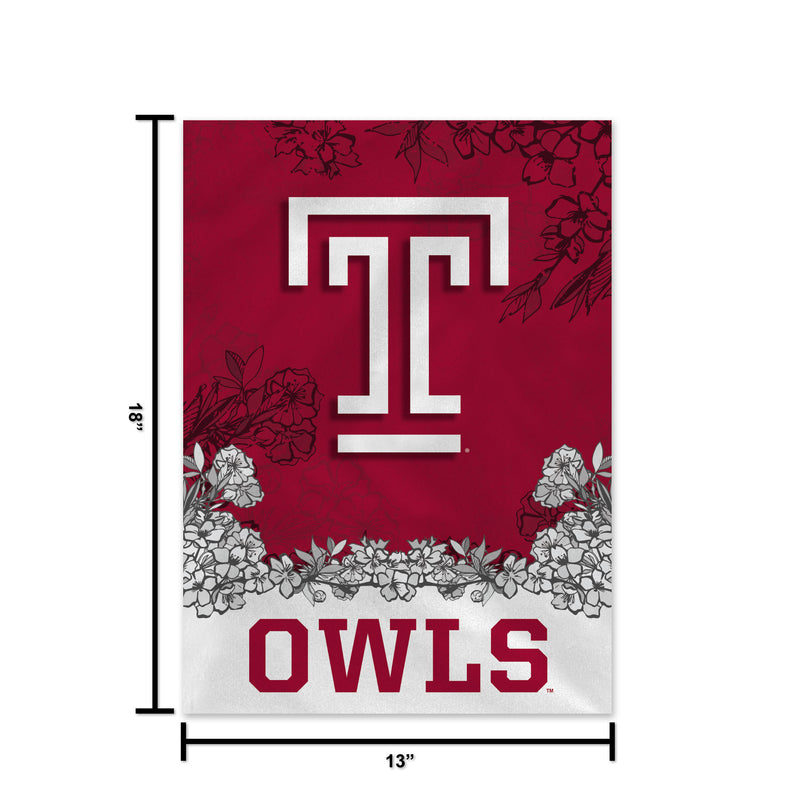 Temple University Garden Flag