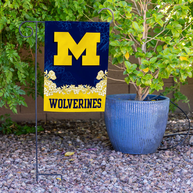 Michigan University Garden Flag