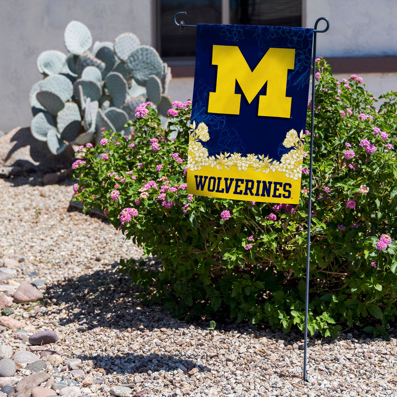 Michigan University Garden Flag