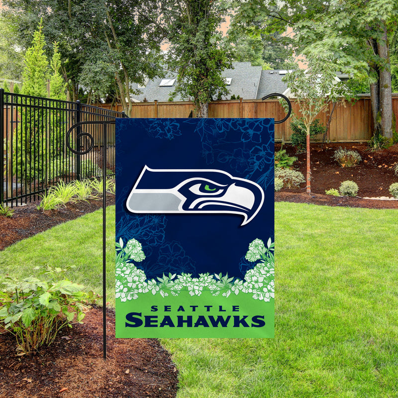 Seahawks Garden Flag