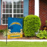 Chargers Garden Flag