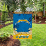 Chargers Garden Flag